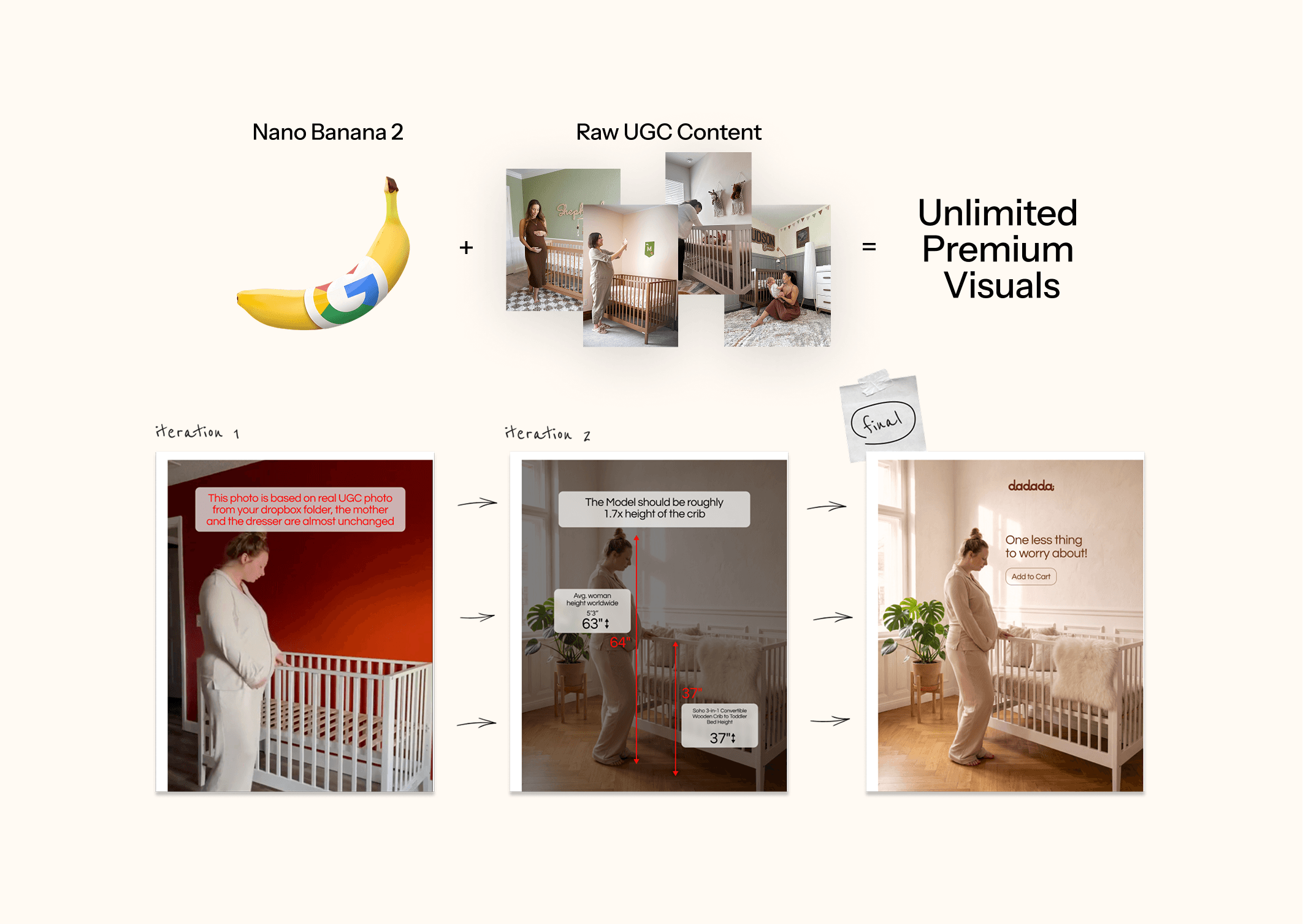 AI static Ads — 3x CTR vs original creo