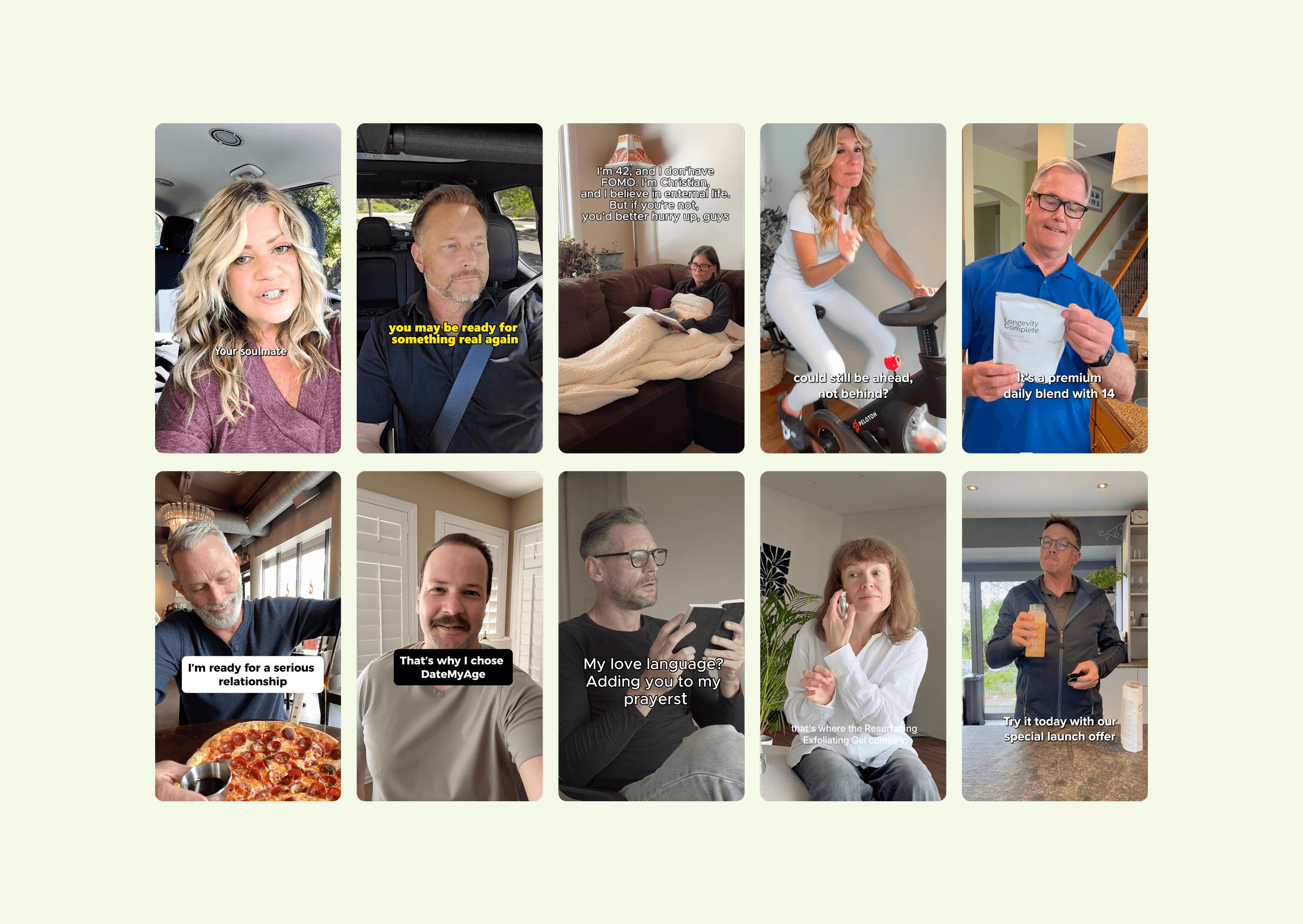 UGC Ads & Content by Creators 45+